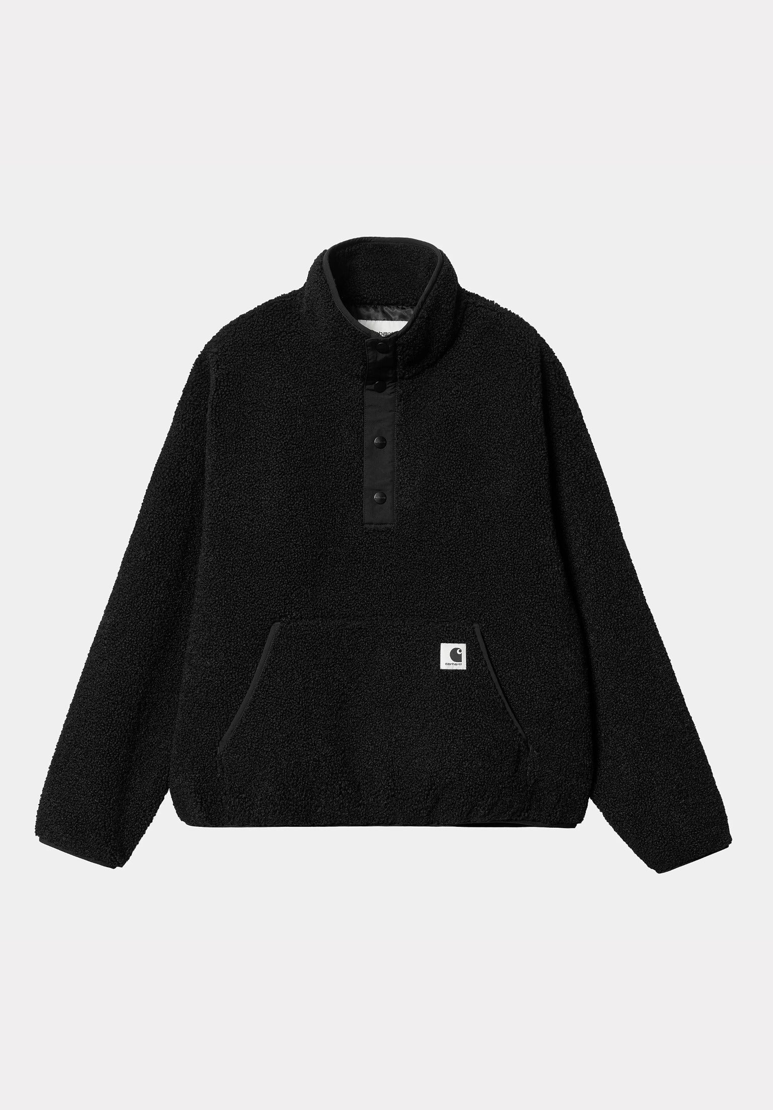 W' Elliot High Neck Liner Carhartt WIP Sweatshirt in black-black
