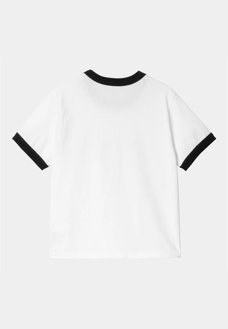 Carhartt WIP W' I'll Be There T-Shirt whiteheavystonewash – Rückenansicht