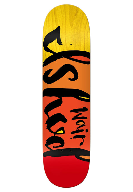 Wair Script Color Block yellow-red Vorderansicht