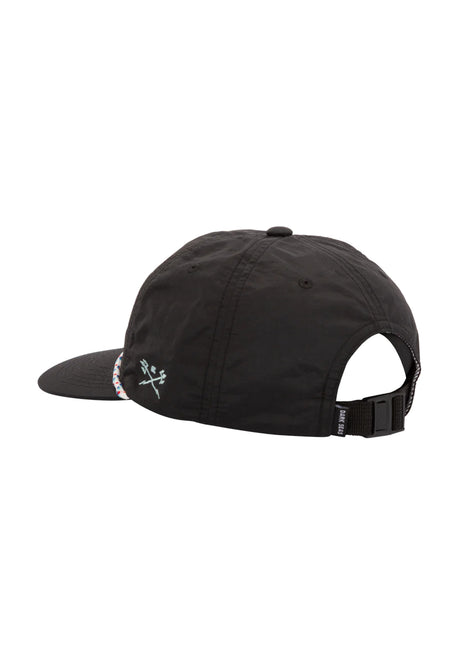 Wiseman 6-Panel Unstructured black Rueckenansicht