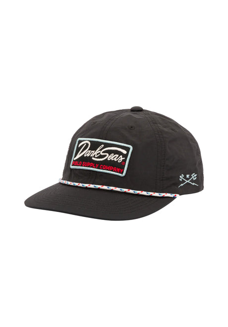 Wiseman 6-Panel Unstructured black Vorderansicht