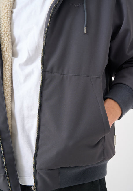 Cleptomanicx Workist Winterjacke bluegraphite – Ansicht 2