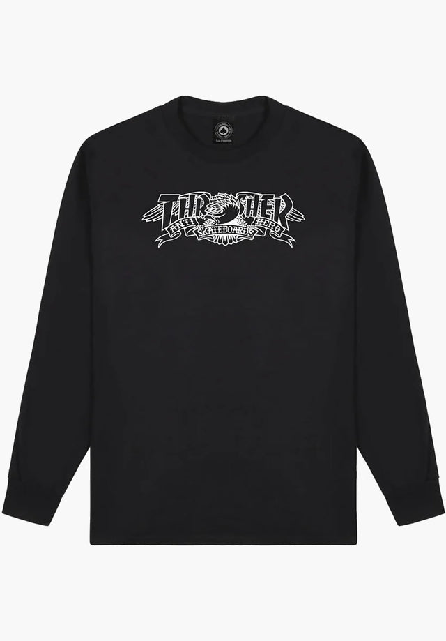 x Antihero Mag Banner black Vorderansicht