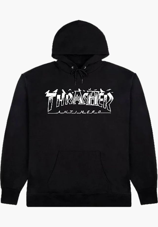 x Antihero Pigeon Mag black Vorderansicht