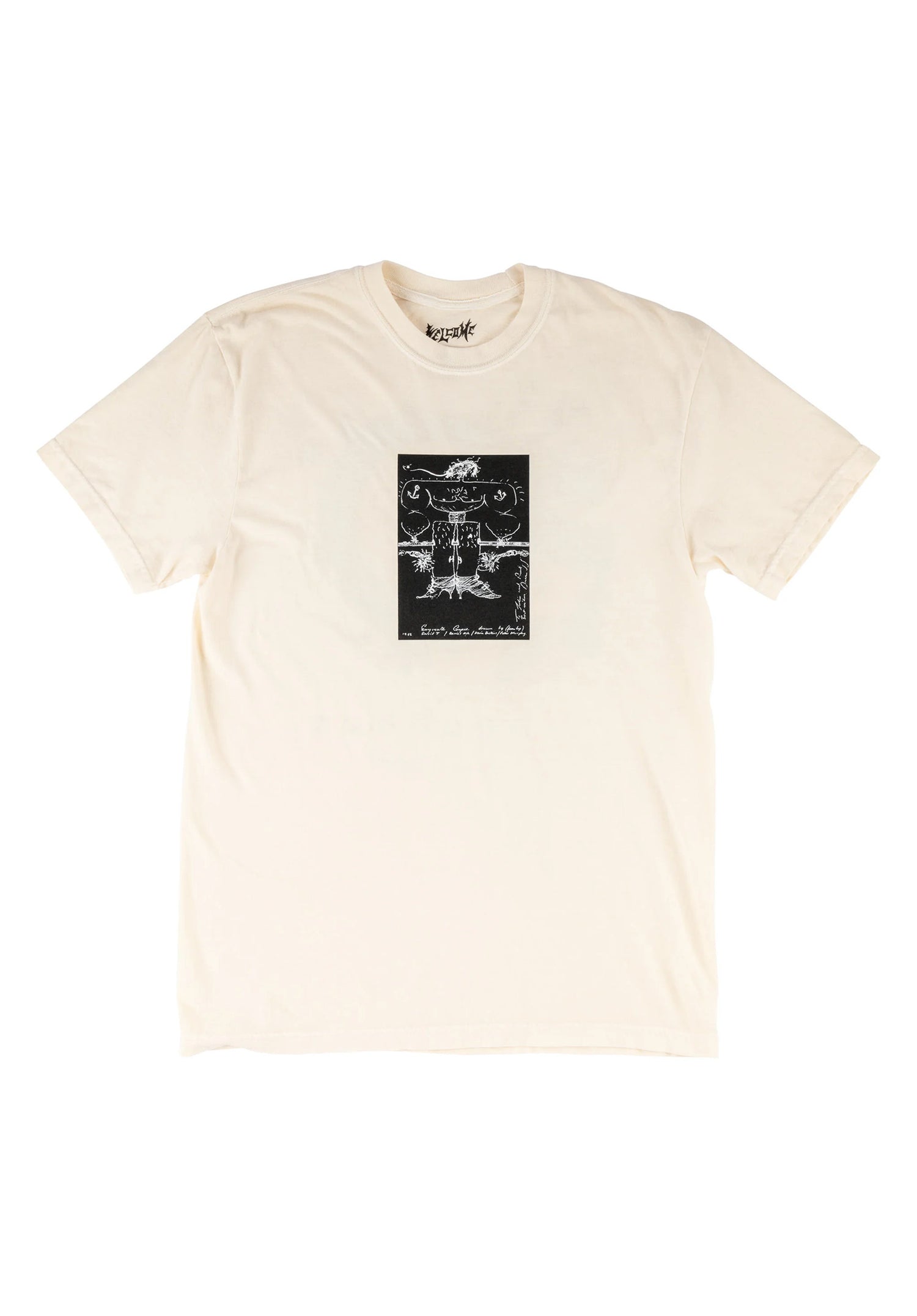 x BAUHAUS Exquisite Corpse Garment Dyed bone Vorderansicht Zoom Image