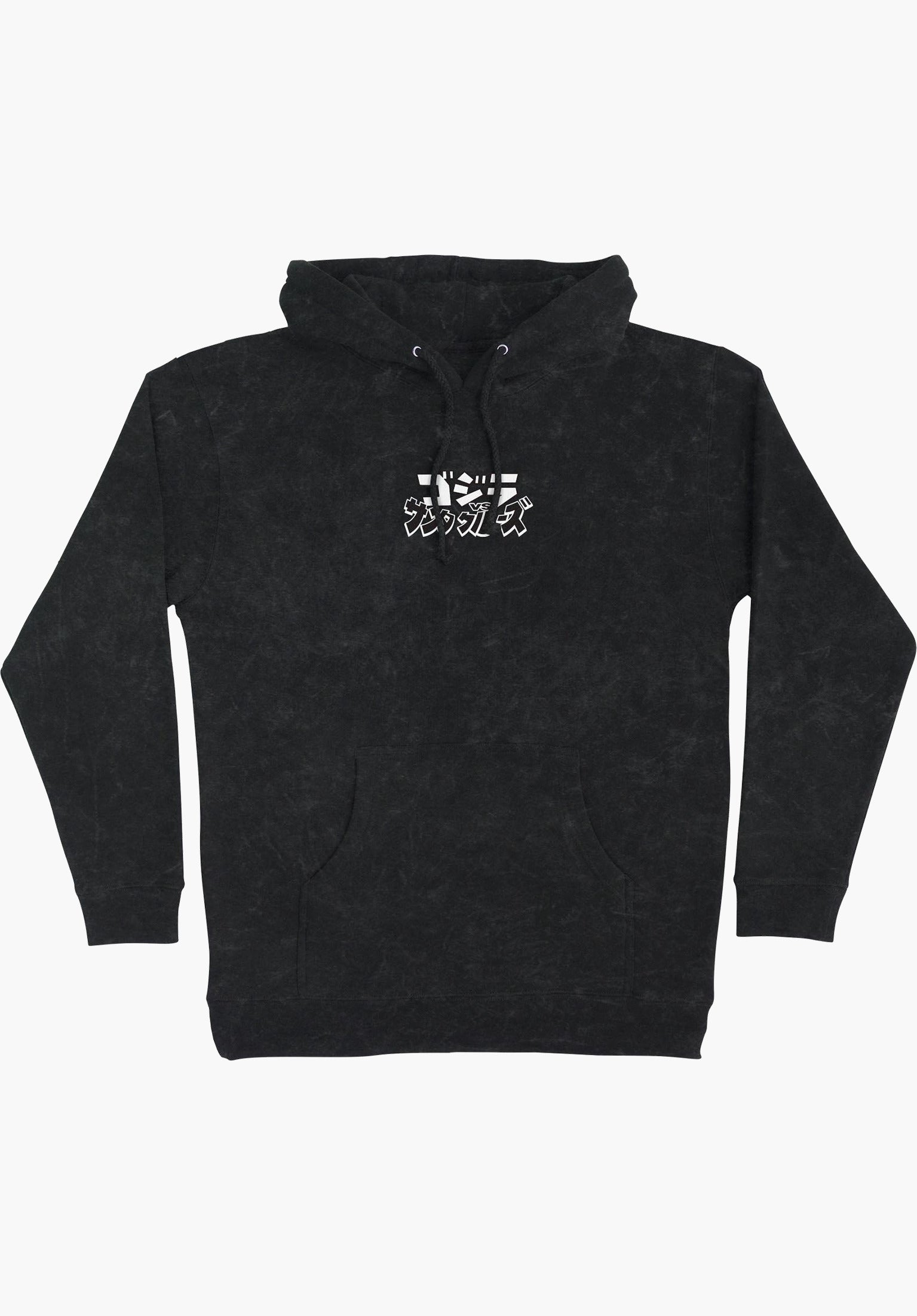 x Godzilla Hand Santa Cruz Hoodie in black fur c TITUS