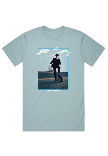 x Pink Floyd Invisible Man lightblue Vorderansicht