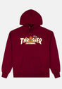 x Toy Machine Vortex maroon Vorderansicht