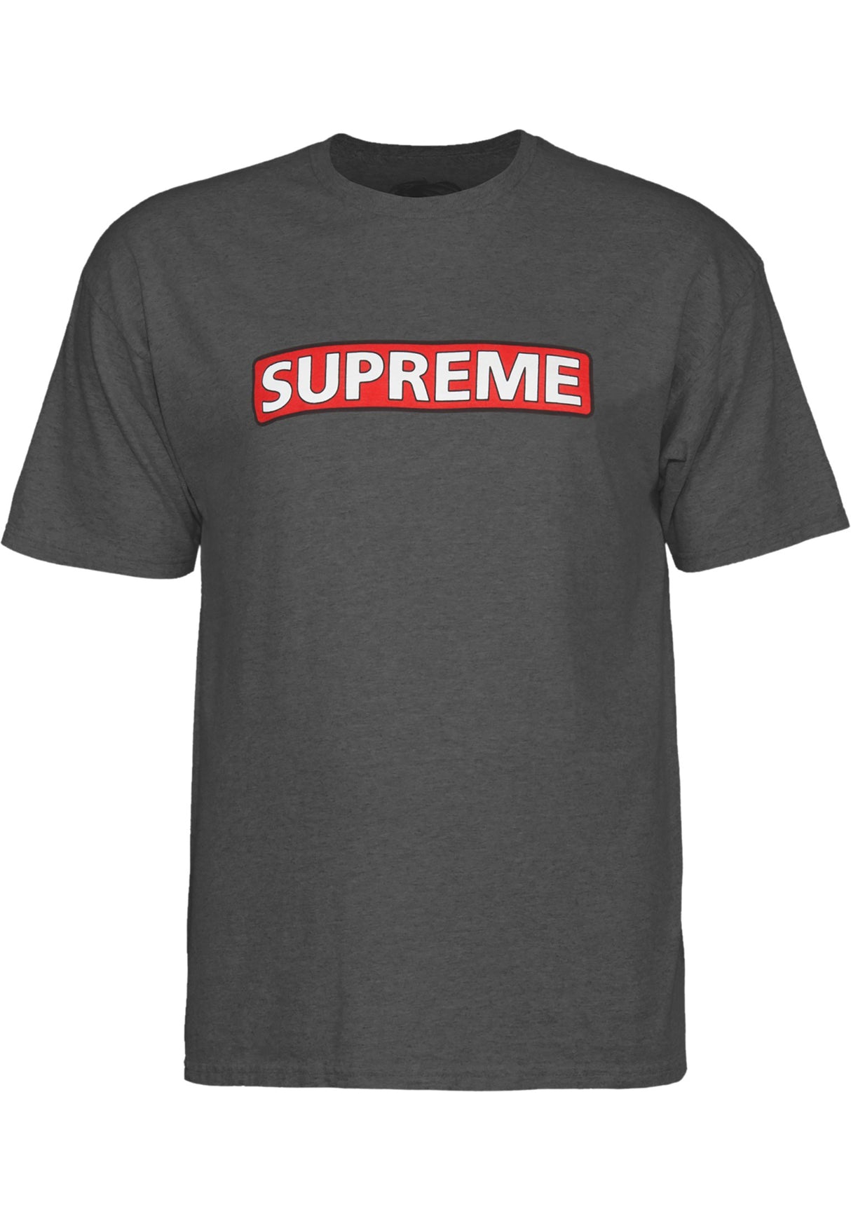 Supreme charcoal-heather Rückenansicht