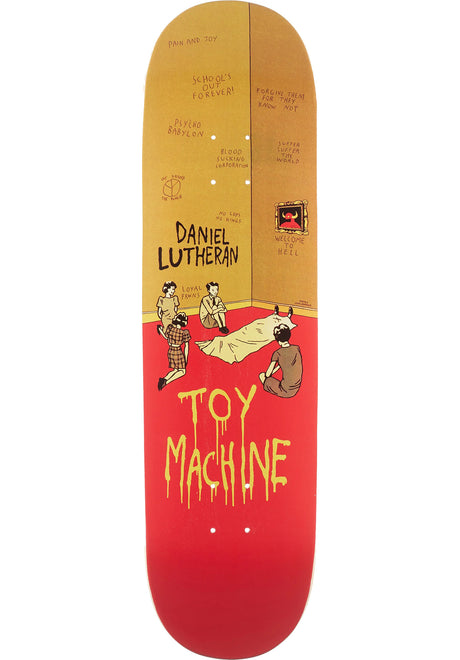 Lutheran Psycho Babylon yellow-red Vorderansicht