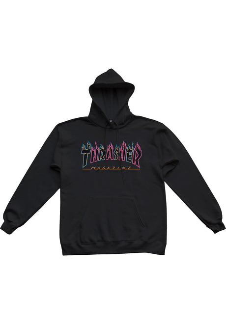 Double Flame Neon black Vorderansicht