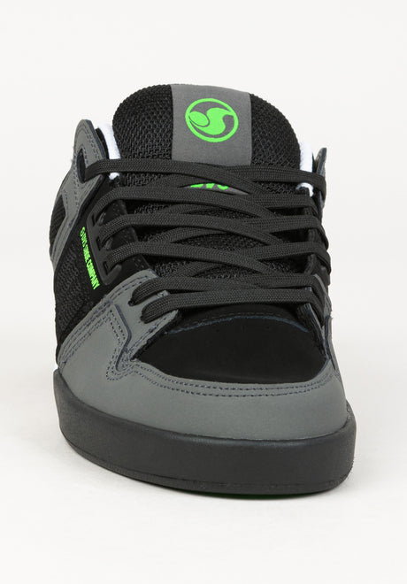 Comanche 2.0+ black-charcoal-lime-nubuck Rückenansicht