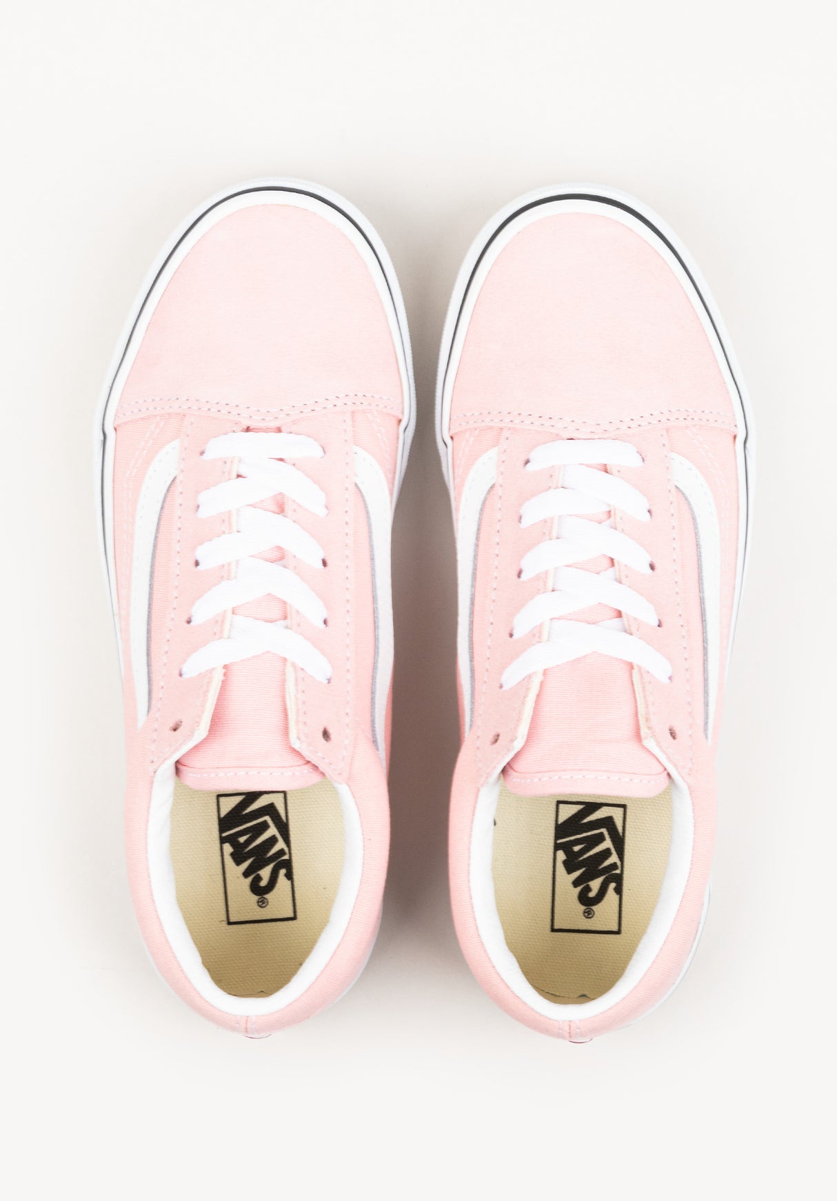 Old Skool Kids Girls Vans Schuh-Kids in powderpink-truewhite für Kinder –  TITUS