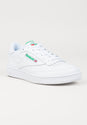 Club C 85 white-green Vorderansicht