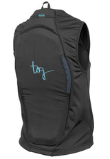Backbone Vest WMN A black-blue Vorderansicht