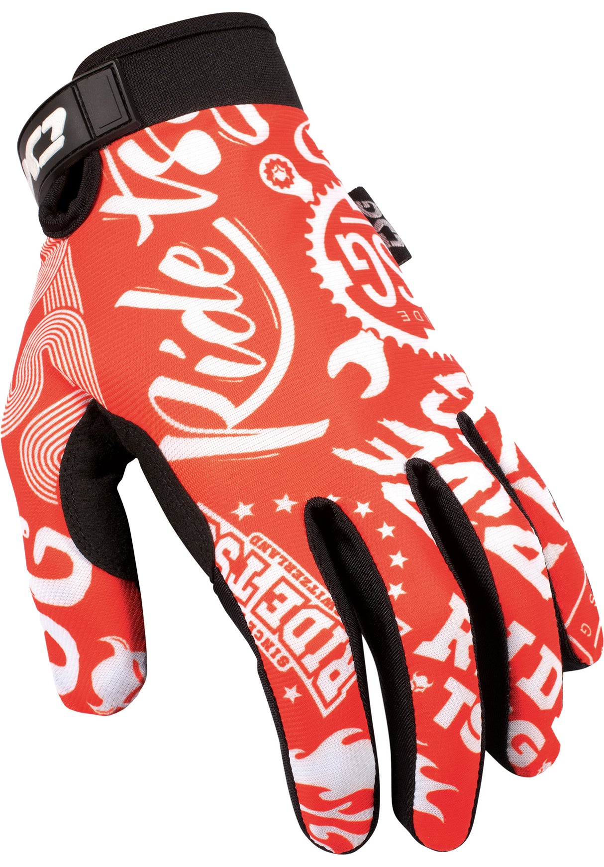 DW Glove red sticky Close-Up1