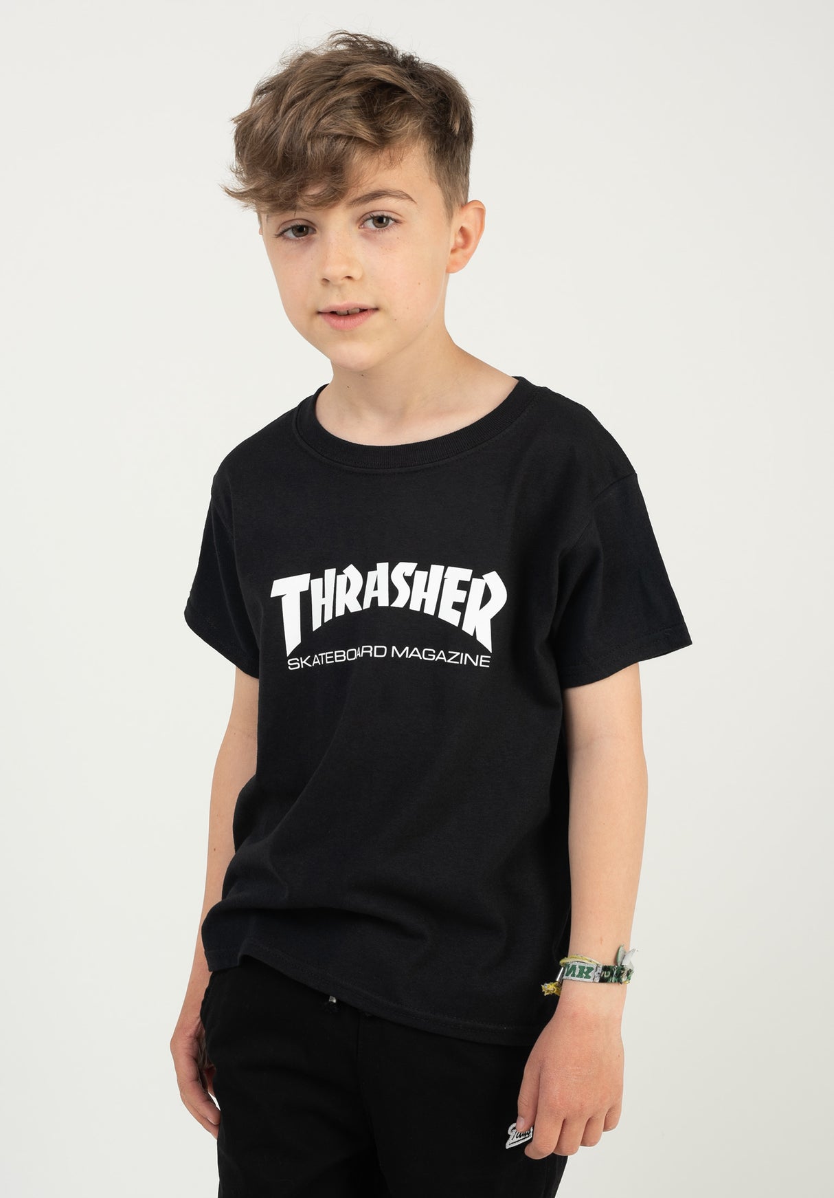 Skate Mag Kids Thrasher T-Shirt in black für Kinder – TITUS