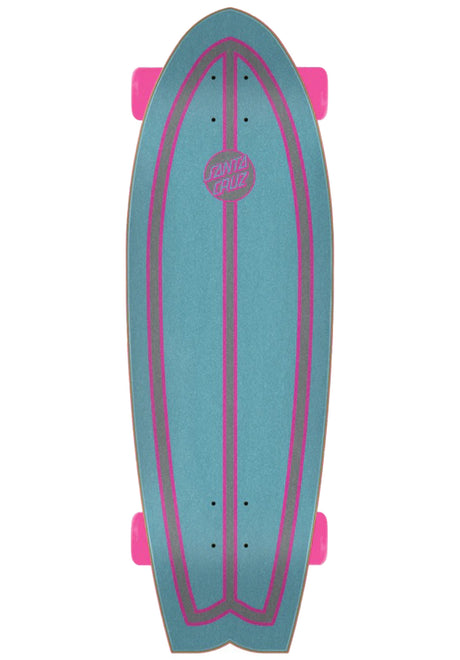 Prismatic Dot Cruiser blue-pink Rückenansicht