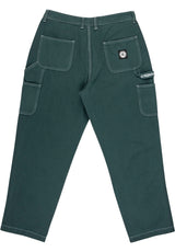 Brace Double-Knee Canvas Carpenter Pant spruce Rückenansicht