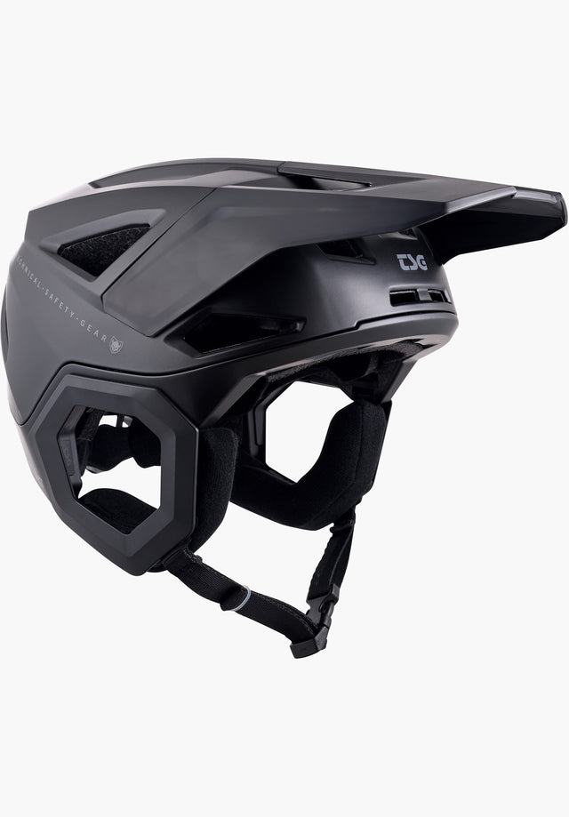 Prevention Mips Solid Color satin black Vorderansicht