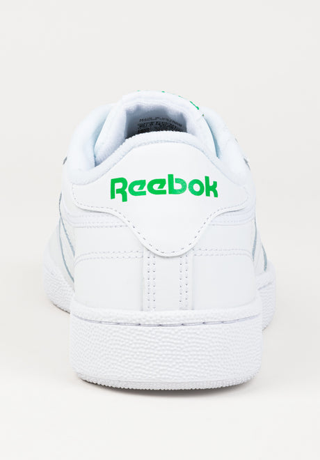 Club C 85 white-green Oberansicht