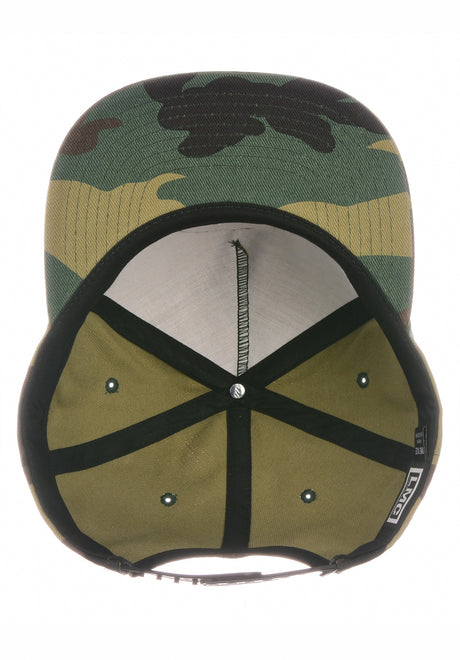 Good Luck Snapback camo Oberansicht