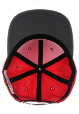 Pitchout 6-Panel red-greyblack Oberansicht