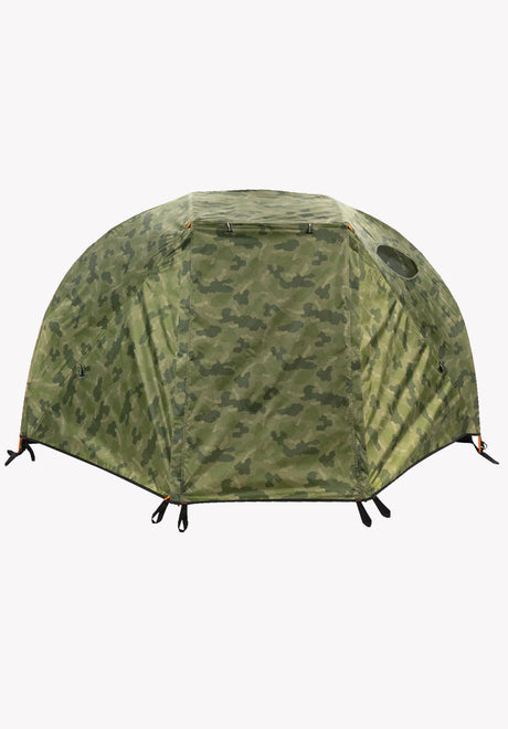 1-Person-Tent camo-print Vorderansicht