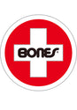 Swiss-Round 6" Sticker no color Vorderansicht
