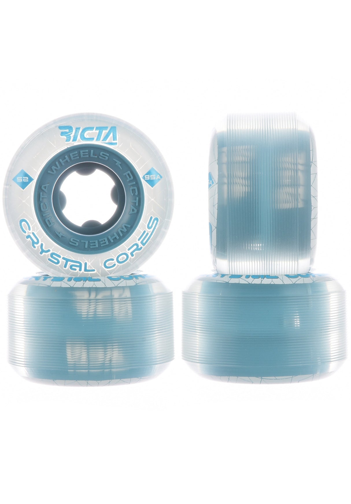 52mm Crystal Cores 95a white-blue Rückenansicht