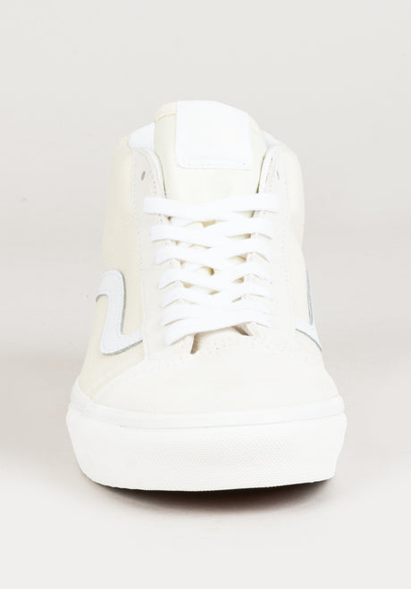 UA Mid Skool 37 marshmallow-white Rückenansicht