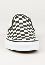Classic Slip-On checkerboard black-white Rückenansicht