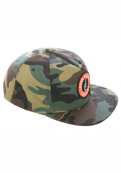 Good Luck Snapback camo Close-Up2