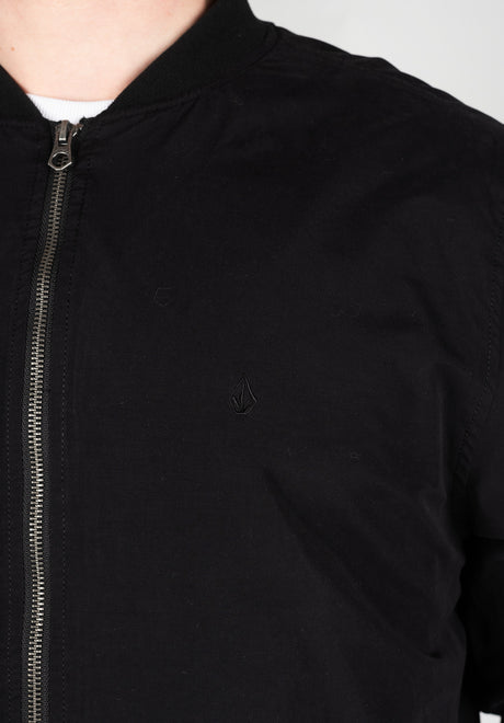 Burnward Jacket blackcombo Rückenansicht