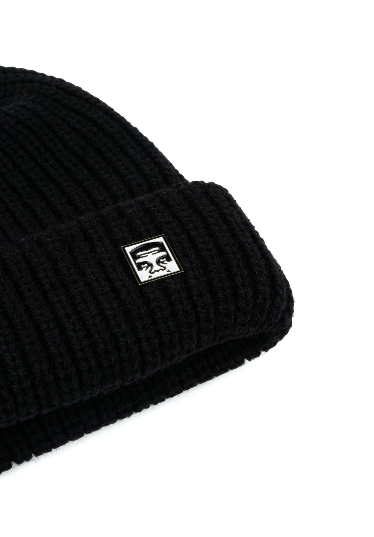 Micro Beanie black Rückenansicht
