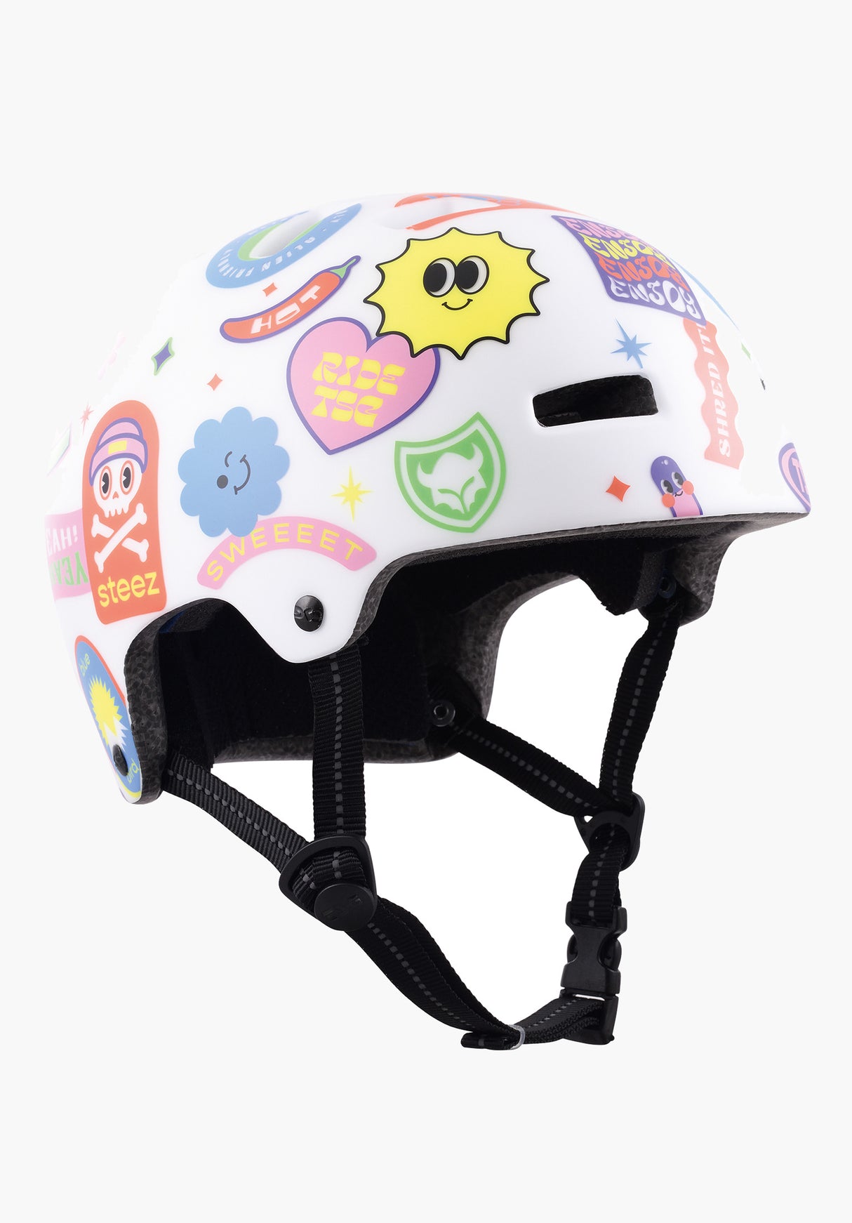 Nipper Maxi Graphic Design Kids white happy sticker Vorderansicht