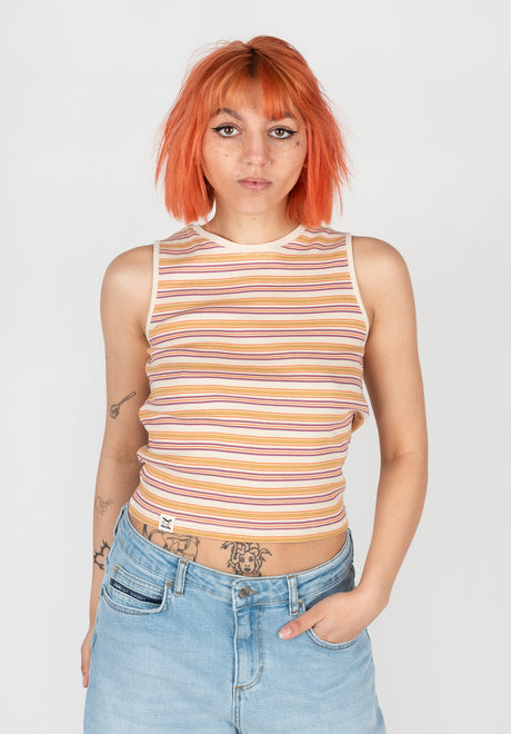 Mimie Tank caramel Vorderansicht