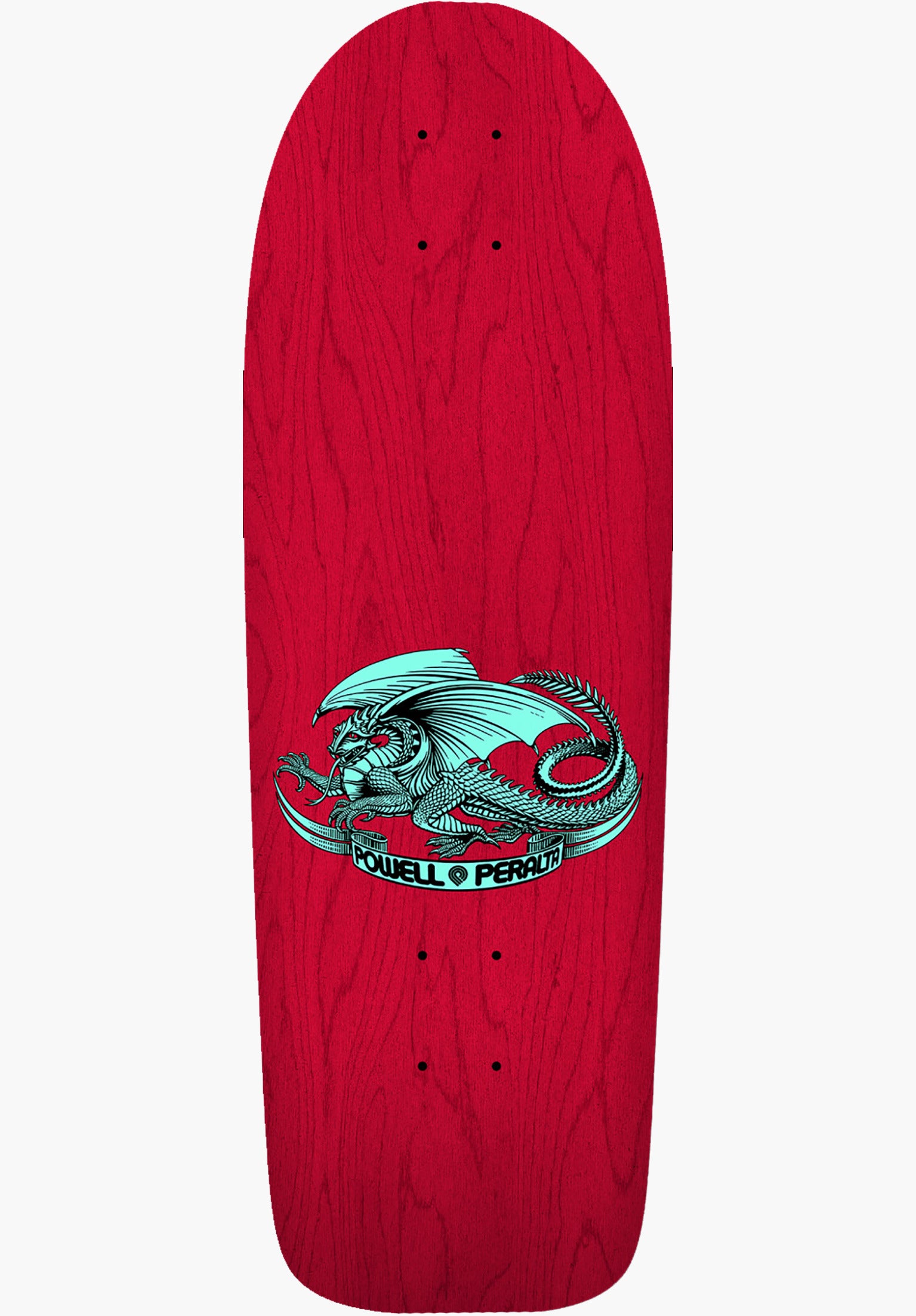 OG Ray Rodriguez Skull & Sword Powell-Peralta Deck in red-stain